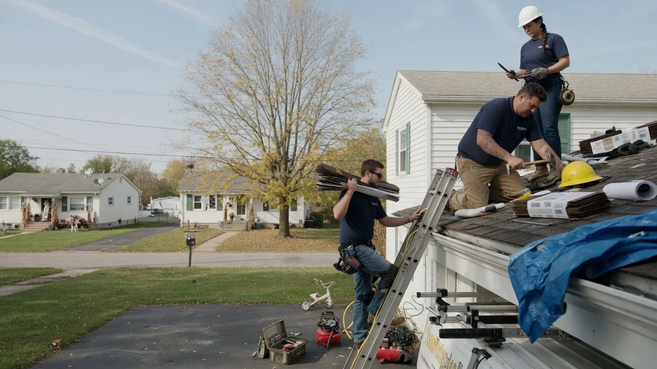 Local Roofing Contractors in Dugger, IN near me